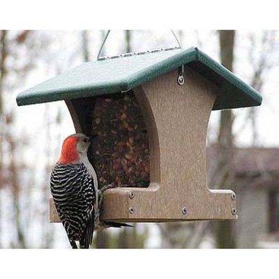 Birds Choice 1-1/2 Quart 2-Sided Hopper Bird Feeder with Hanging Cable