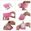 Unique Bargains Gift Boxes with Handle 3.94"x2.56"x5.12" Rose Red 20 Pcs - 3 of 4