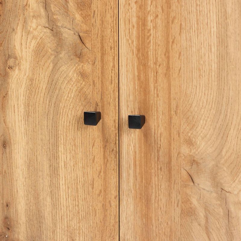 Rossin Modern Wood 2 Door Entryway Shoe Cabinet - Baxton Studio, 6 of 11