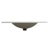 Dolonm 24 Inch White Bathroom Ceramic Sink Basin - 3 of 4