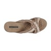 GC Shoes Caro Two-Tone Strappy Comfort Slide Wedge Sandals - 4 of 4