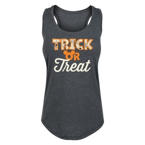 Women's - Disney - Trick Or Treat Graphic Racerback Tank - 1 of 4