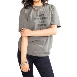 Women's Unisex Get Over It Graphic Tee - ON THIS DAY - 1 of 4