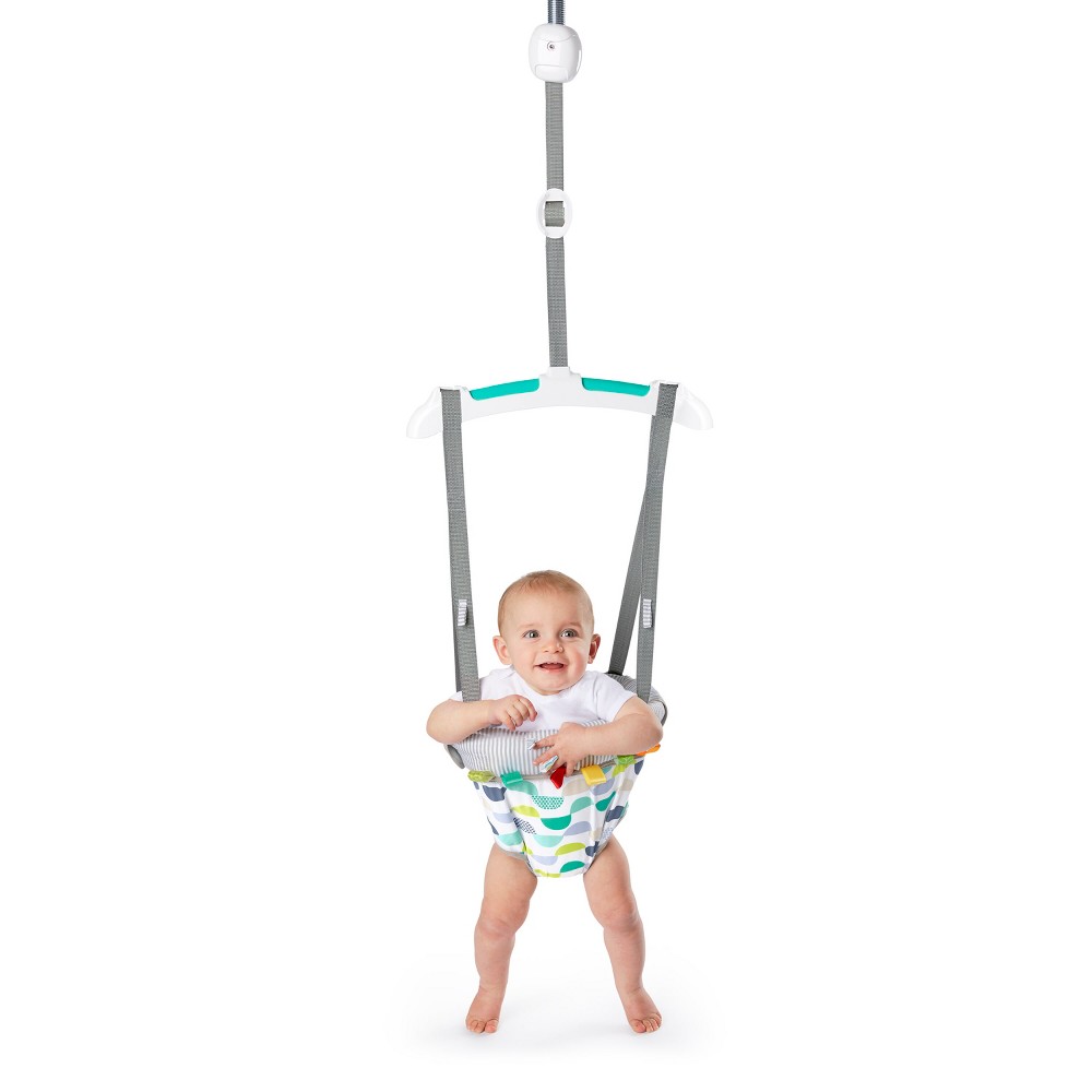 Bright Starts Taggies Door Jumper - Gray