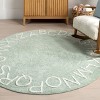 Nuloom Alphabet Washable Round Rug - 2 of 4