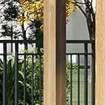 imitation wood grain column khaki