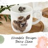 Royal Worcester Wrendale Designs 14 oz Mug, Daisy Chain with Cow Illustration - Floral Animal Mug - Dishwasher Safe, Fine Bone China - 2 of 4