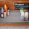Silicone Under Sink Mat 34" x 22", Shelf Liner and Cabinet Protector, Home Organizers and Storage - 3 of 4