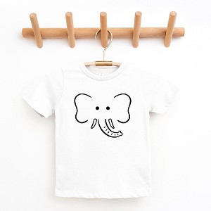The Juniper Shop Elephant Toddler Short Sleeve Tee - 1 of 2