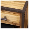 Luna Acacia Wood End Table - Christopher Knight Home - 3 of 4