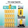 Mojgar 15LCommercial Slushy Machine Commercial 4 Gal, Self-Cleaning, for Margaritas, smoothies - 2 of 4