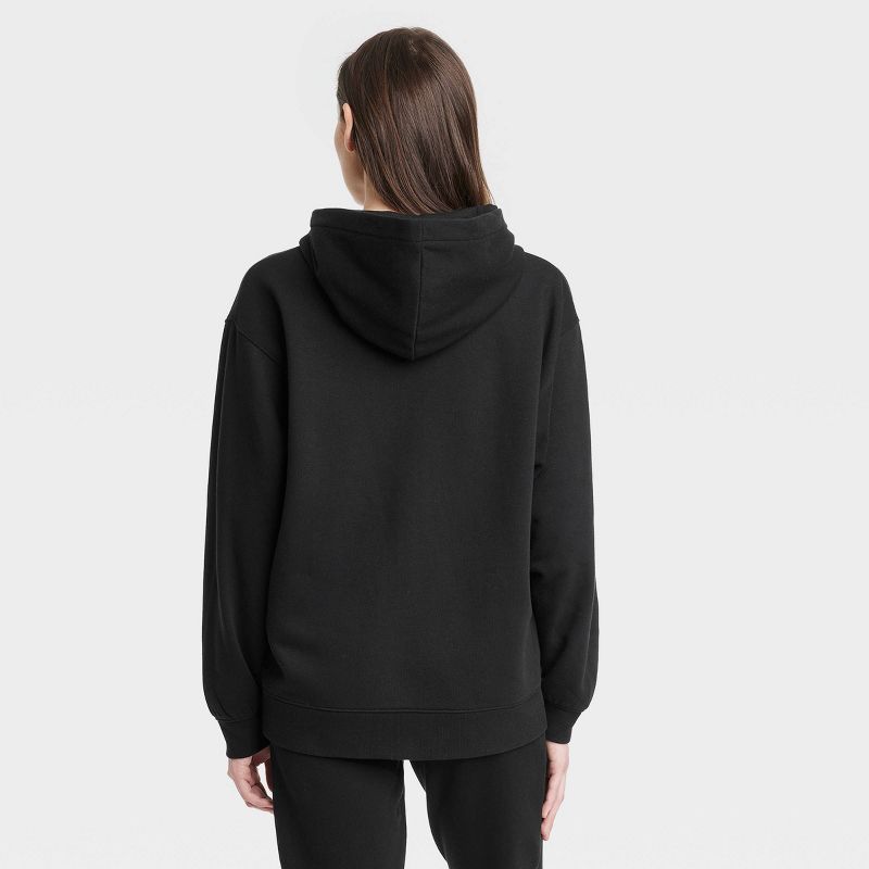 Women's Oversized Hooded Zip-Up Sweatshirt - Universal Thread™, 2 of 4