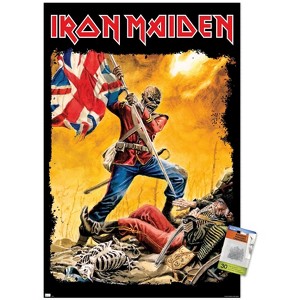 Trends International Iron Maiden - Piece Of Mind Flag Unframed Wall Poster Prints - 1 of 4