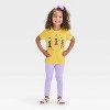 Toddler Girls' Double Dutch Graphic T-Shirt - Cat & Jack™ Yellow - 4 of 4