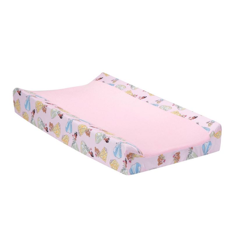 Disney Baby by Lambs &#38; Ivy Disney Princesses Changing Pad Cover, 1 of 6