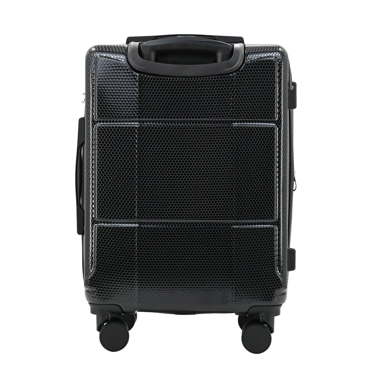 Isaac Mizrahi Aero 20" Lightweight Expandable Hardside Spinner Carry-On Luggage, 360° Wheels & Telescoping Handle - thumbnail 4