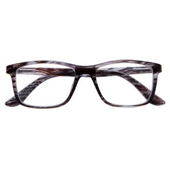 ICU Eyewear Novato Rectangle Reading Glasses - Gray