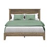 Galano Queen Tiena Lencia Bed with Headboard – Knotty Oak - 4 of 4