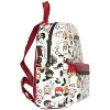 Harry Potter Allover Chibi Character Pattern Faux Leather Tote Bag Mini Backpack - 2 of 4