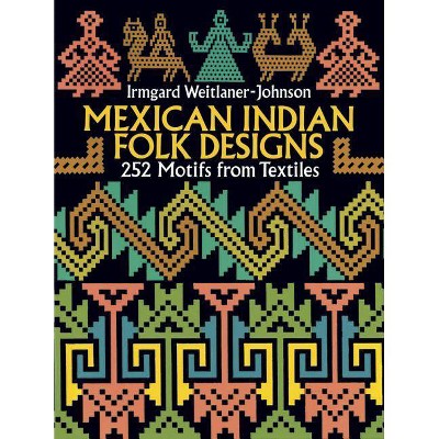 Mexican Indian Folk Designs - (Dover Pictorial Archives) by  Irmgard Weitlaner-Johnson (Paperback)