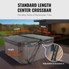 VEVOR Hot Tub Cover Lift, Spa Cover Lift, Height 31.5" - 41.3" Width 57" - 92.5" Adjustable, Installed Underneath on Both Sides, Black - 4 of 4