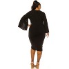 L I V D Women's Clementine Slit Sleeve Dress - 3 of 3