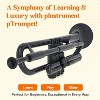 pInstrument pTrumpet Plastic Trumpet – Includes 3C & 5C Mouthpieces, Carrying Bag – Lightweight Bb Design with Ergonomic Grip – Durable ABS Build - 2 of 4