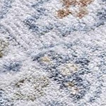 light blue, orange, white