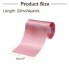 Unique Bargains Polyester Solid Satin Ribbon - 2 of 3