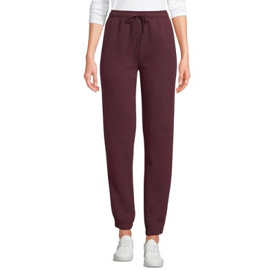 Lands' End Women's Serious Sweats High Rise Jogger Pants