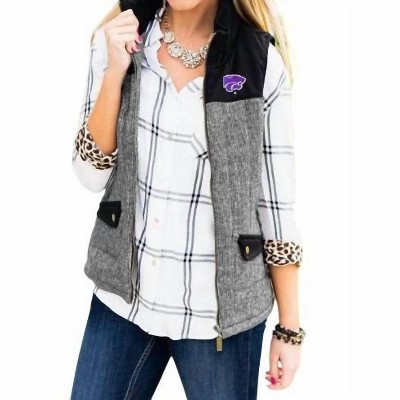 Women's Kansas State University Prep For It Vest - Gameday Couture