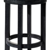 Maven Lane Eva Swivel Backless Vegan Leather Bar Height Bar Stool - 4 of 4