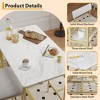 3-Piece Counter Height Dining Set - Pub Table with Storage & Upholstered Stools for Small Spaces - 3 of 4