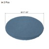 Unique Bargains Polyester Elastic Wear-resistant Wrinkle-resistant Stool Covers 2 Pcs - 2 of 4