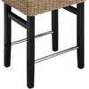 Nathan James Set of 2 Harvey Seagrass Counter Height Barstools - image 4 of 4