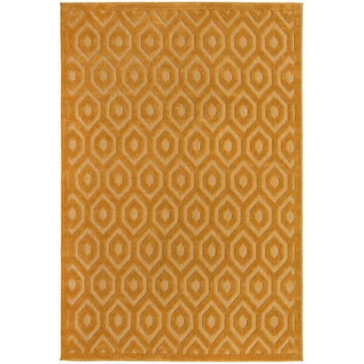 Unique Loom    Outdoor Trellis Textured Spatial Area Rug