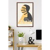 Trends International Alfred Hitchcock - The Man Who Knew Too Much (1954) Silhouette Framed Wall Poster Prints - 2 of 4