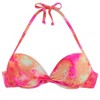 Women's Tie Dye Push Up Bikini Swimsuit Top Bra Sizing - LASCANA - 4 of 4