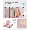 SONGMICS DIY Cube Storage Organizer Shelf Cabinet Bookshelf Bookcase - 2 of 4