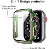 Worryfree Gadgets Bumper Case with Screen Protector for Apple Watch 38mm, White/Silver - 2 of 4