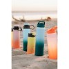 EcoVessel 24oz Wave Tritan Plastic Water Bottle with Straw Top - 2 of 3