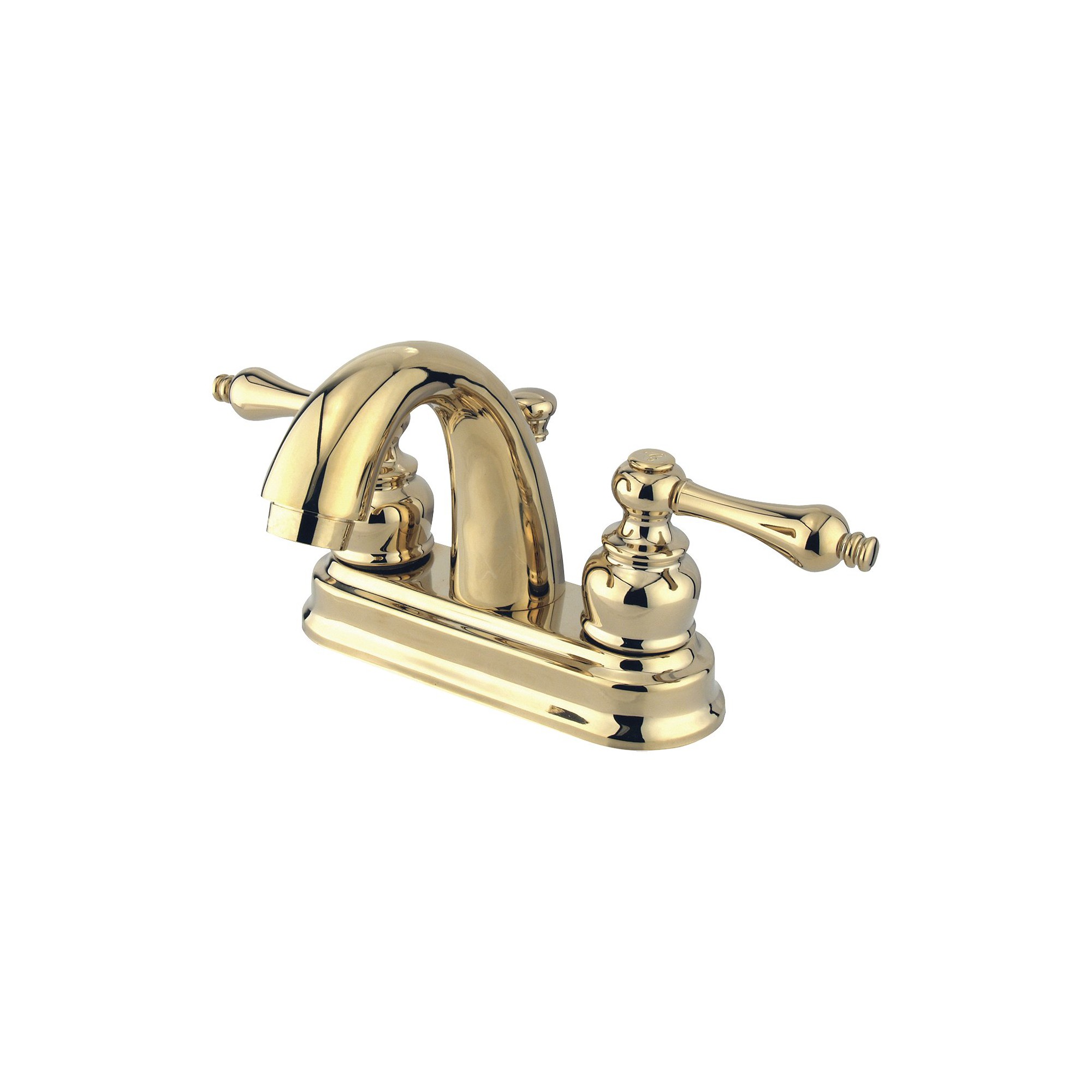 Restoration Classic Bathroom Faucet Polished Brass - Kingston Brass