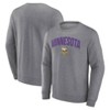 NFL Minnesota Vikings Men's Gray Crew Fleece Sweatshirt - 3 of 3