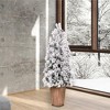 Vickerman Kimball Potted Pine Artificial Christmas Tree Unlit - 4 of 4