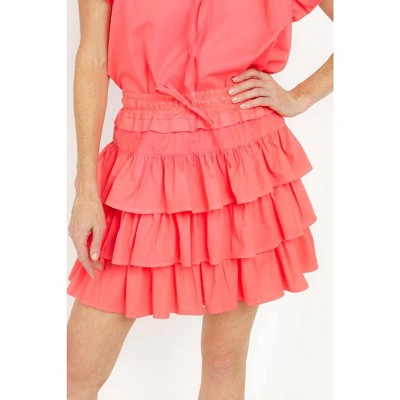 Women's Mecca Mini Skirt - Sofia Collections