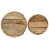 vidaXL 2 Piece Coffee Table Set Solid Wood Mango - 4 of 4