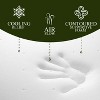 Modera Organic Cotton Ventilated Pack n Play Topper  CertiPUR-US Memory Foam Baby Mattress for Playard w/ Washable & Waterproof Cover & Travel Strap - 3 of 4
