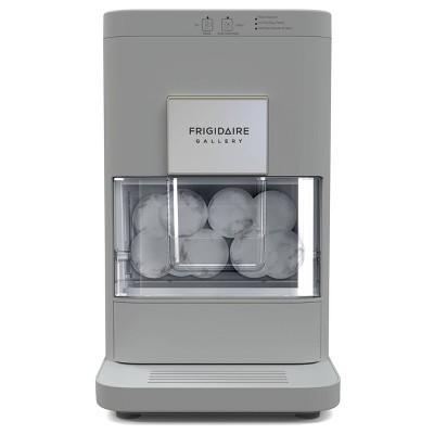 Frigidaire Artisanal Sphere Shaped Ice Maker: Countertop Machine, Round Ice, 10 lbs Daily, 2.5 lbs Storage, Gray
