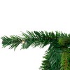 Northlight Pre-Lit Gunnison Pine Artificial Christmas Wreath - 36" - Warm White LED Lights - 2 of 3