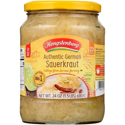 Hengstenberg Sauerkraut - 6 pack, 24 oz